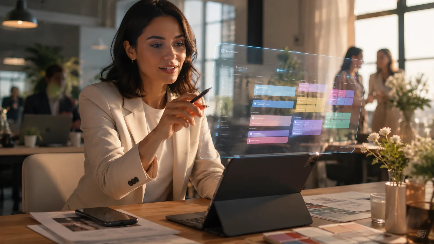 AI copilot interface assisting an event planner with timelines, vendors, and contracts — how AI is changing event planning